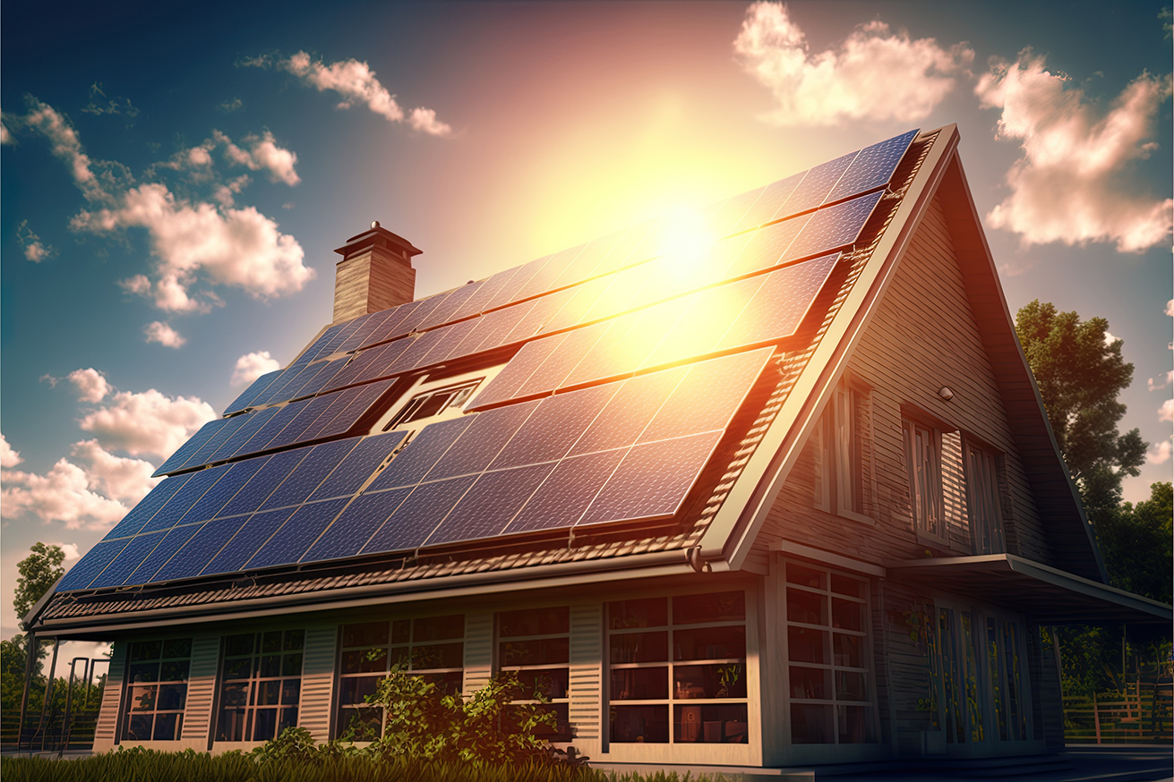 Eine Solaranlage für das eigene Haus